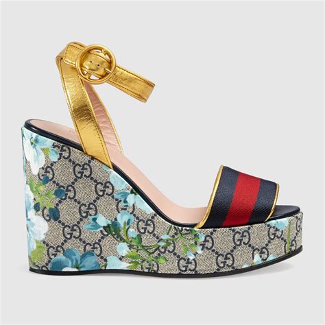 gucci platform shoes women|gucci platform wedges.